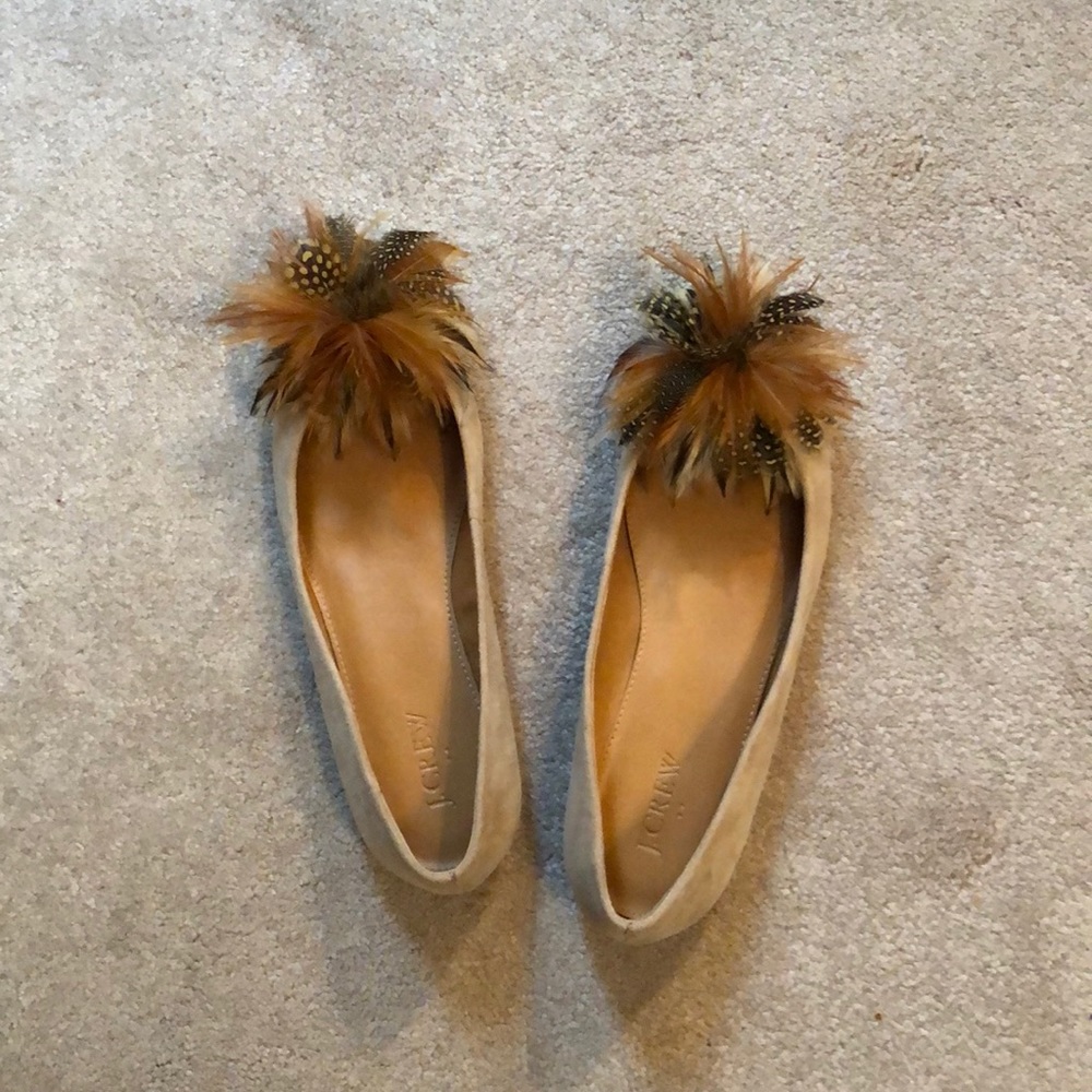 J. Crew ballet flats size 7 1/2.